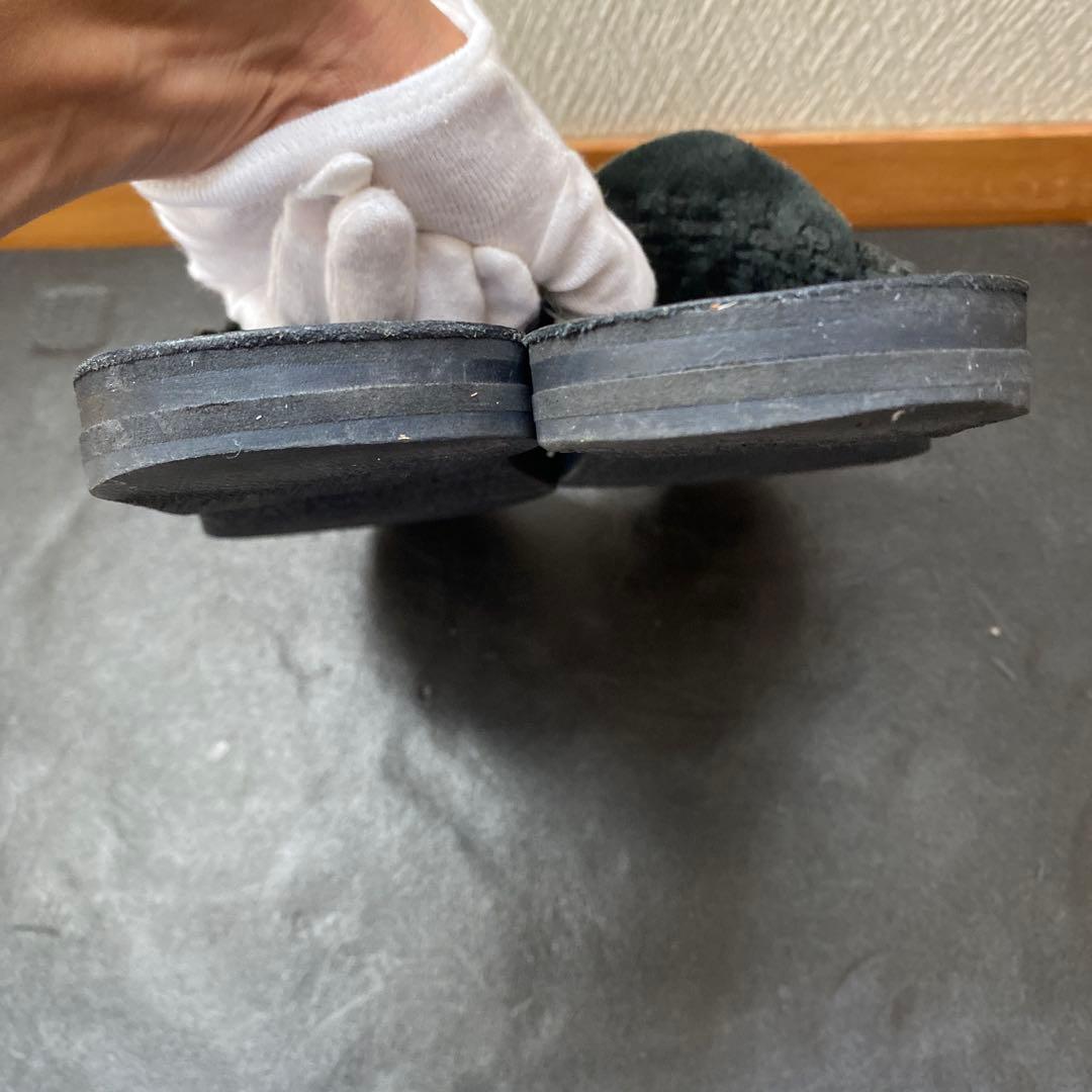 「美品⭕️」乱痴気 チャムラ　Palanco レザーサンダル　ブラック　28