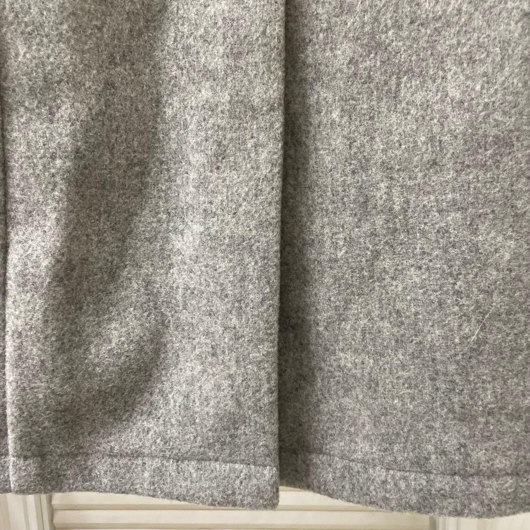 DANTON ウールモッサ　フード付きコート