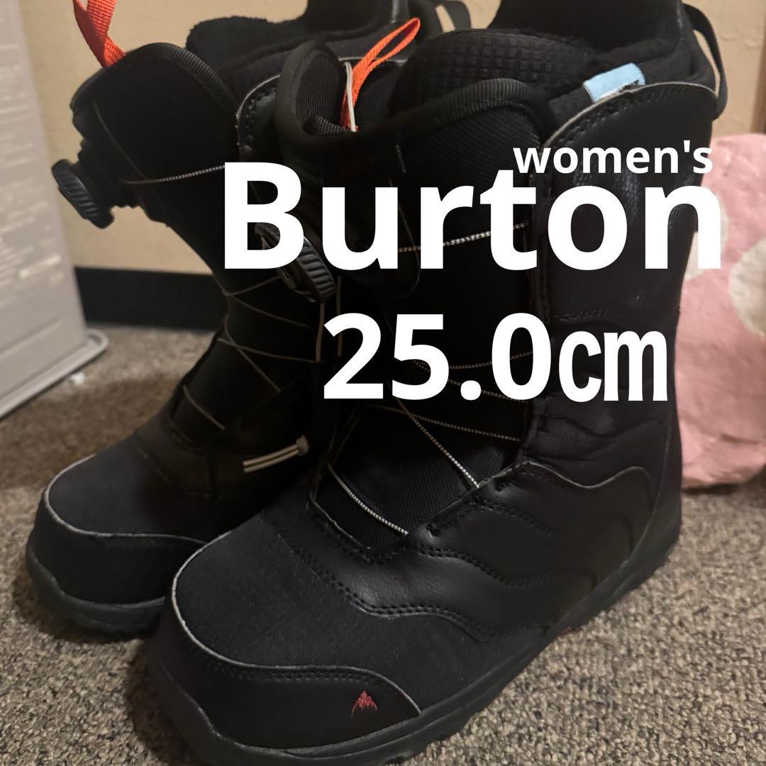 [バートン] ミント BOA スノーボードブーツ 25㎝ブラックブーツバッグ付き