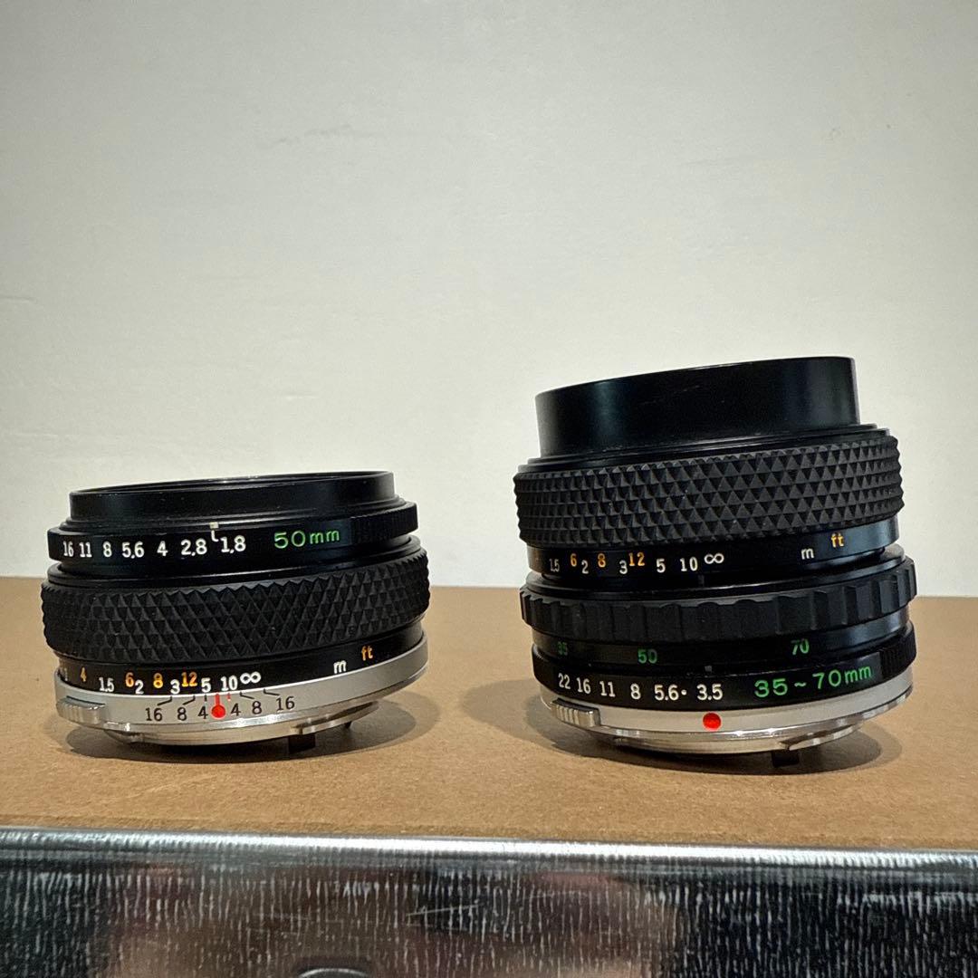 オリンパス OM-10 レンズ2本セット