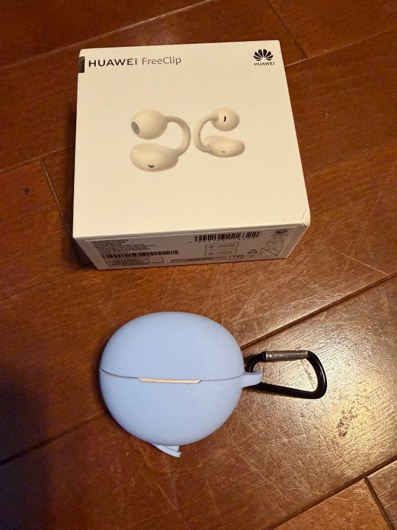 HUAWEI FreeClip ワイヤレスイヤホン（ベージュ）
