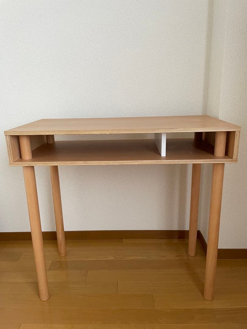 北欧、暮らしの道具店　ideaco/Pallet/スリムデスク　イデアコ　デスク