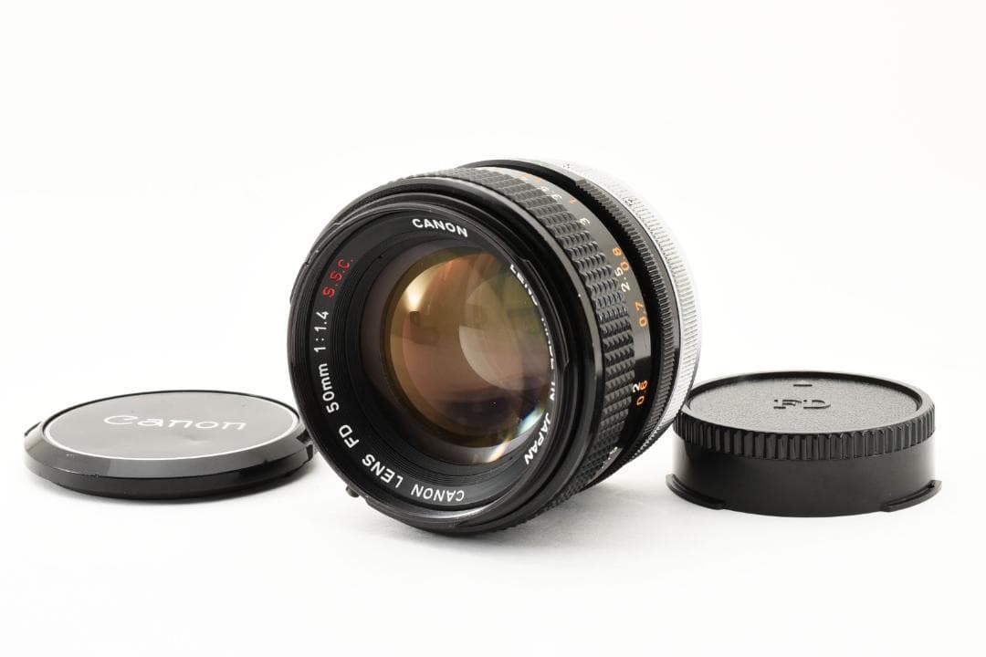 Canon FD 50mm f/1.4 S.S.C. 標準レンズ（整備品）