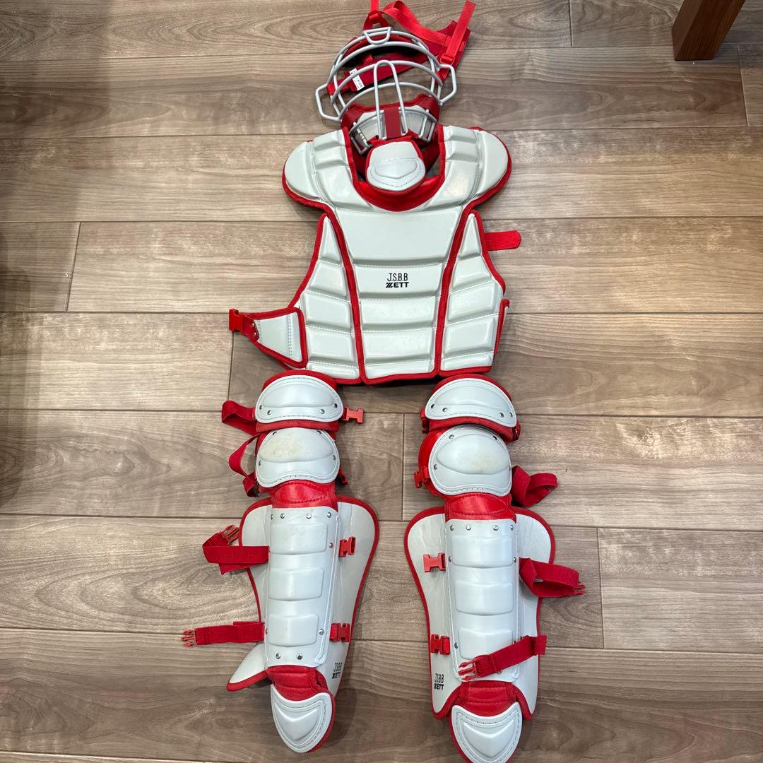 ゼット　少年軟式キャッチャー防具