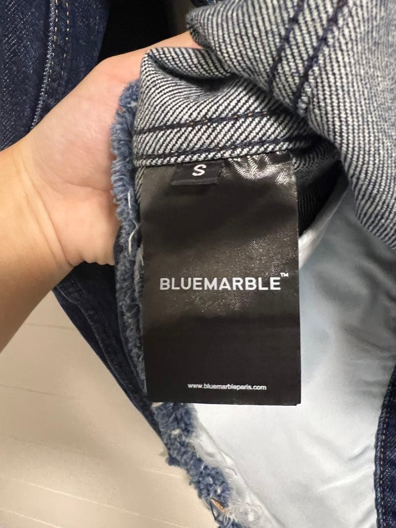 ジャケット・アウター BLUEMARBLE Zebra Detailing Denim Jacket