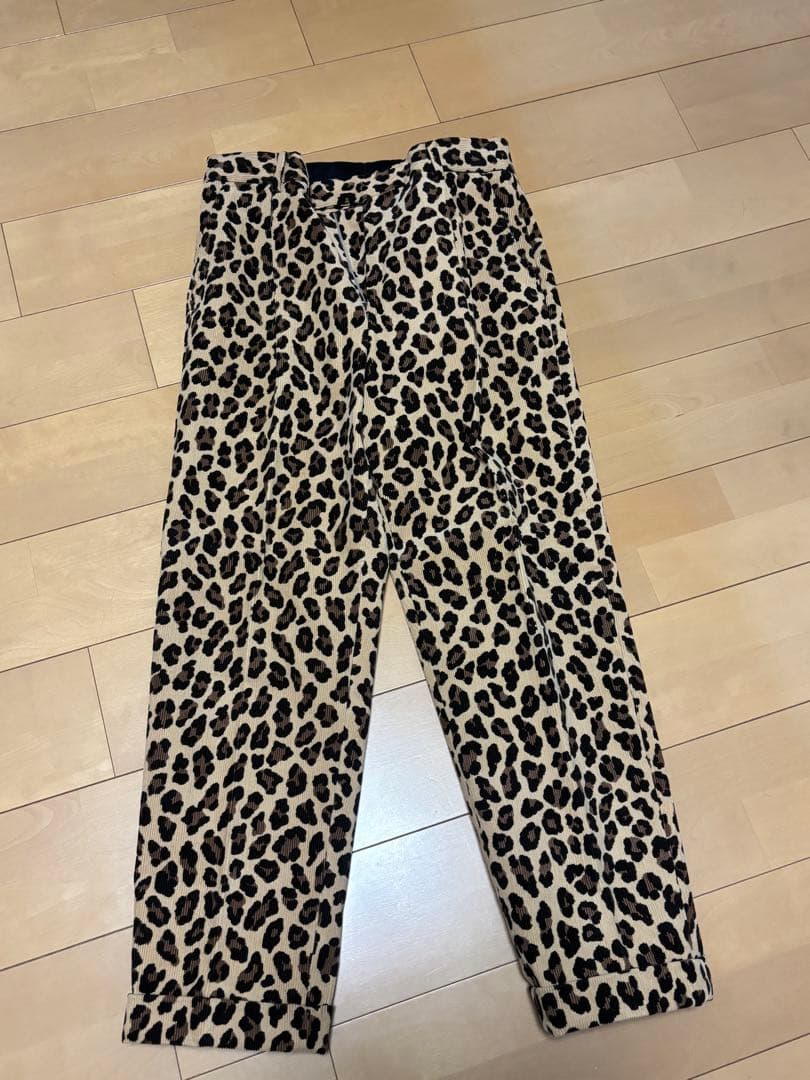 WACKOMARIAワコマリア　レオパード　コーデュロイスラックス　タイプ2 M