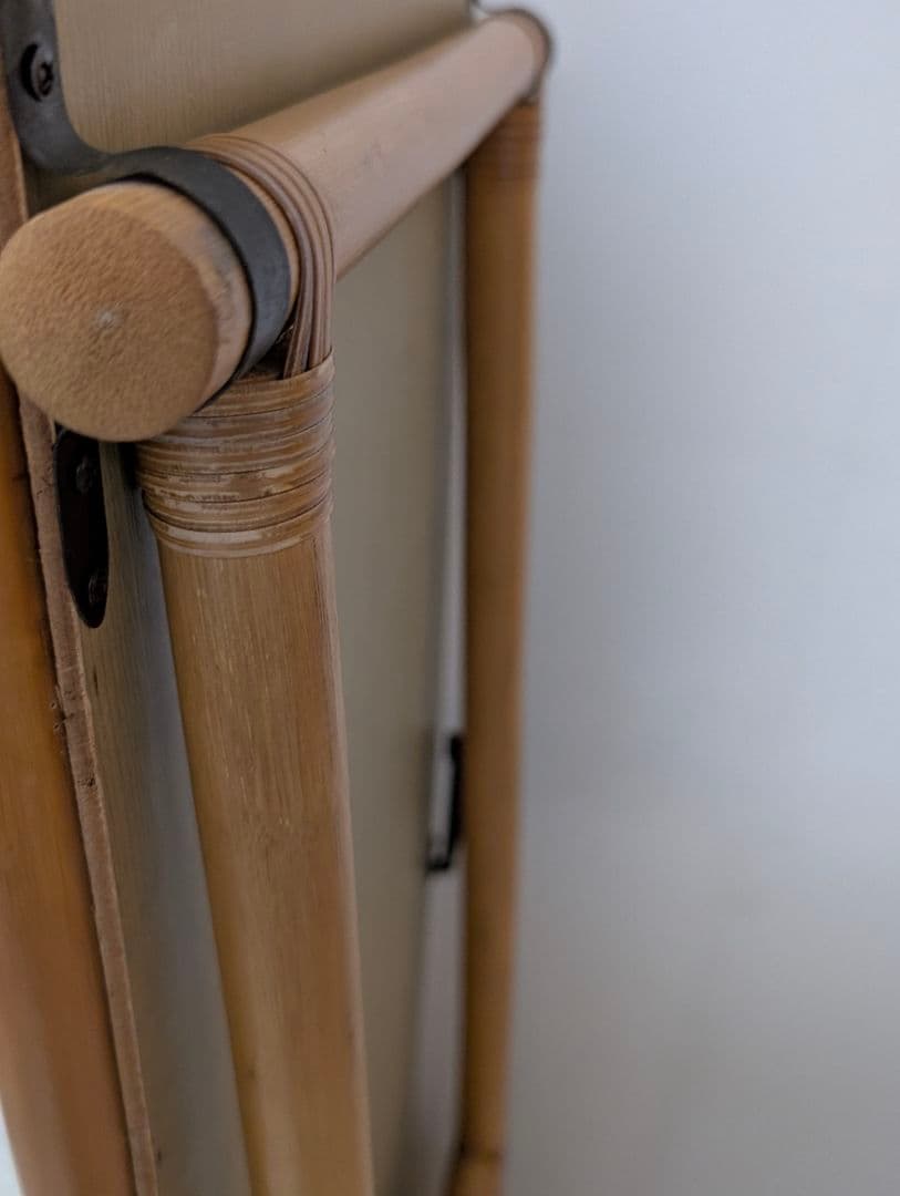 らっこさま専用 スタンドミラー オールド ラタン 藤 ジャパンディ モダン