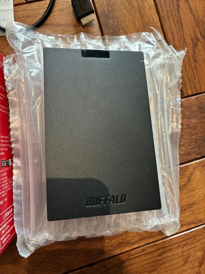 バッファロー 2TB ポータブルハードディスク