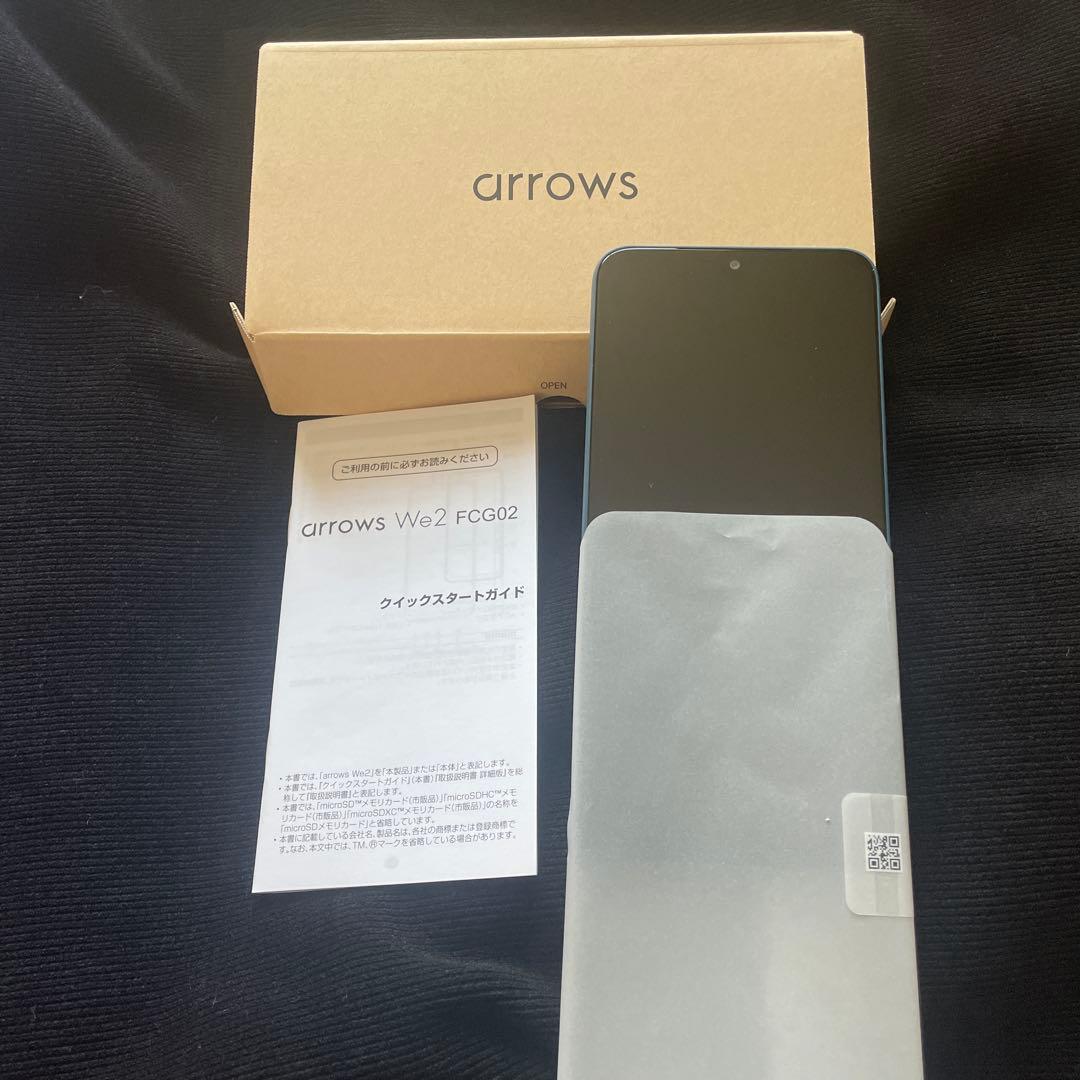 【新品未使用】arrows We2 FCG02 64Gスマートフォン 本体