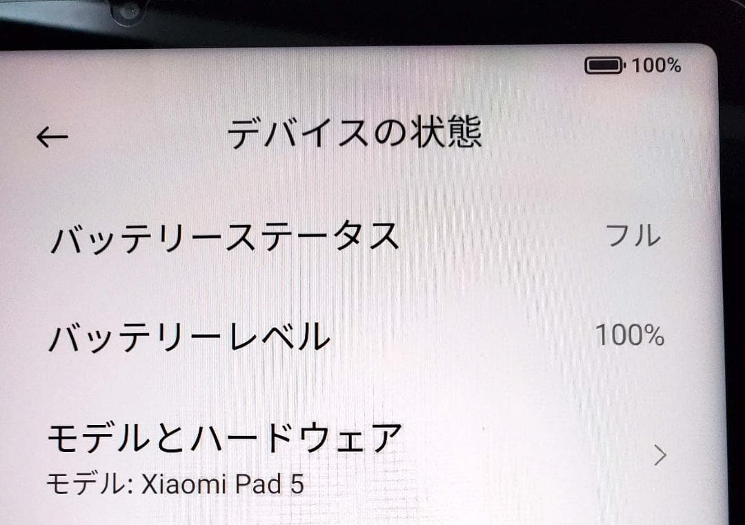 【美品】Xiaomi Pad 5 6GB＋128GB　付属品・カバー・フィルム有