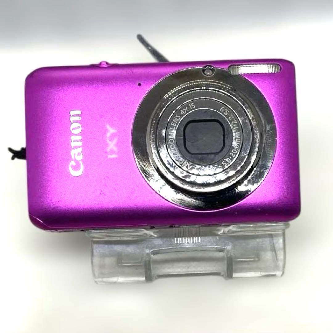 CANON IXY210F PC1588 デジタルカメラ ピンク 動作未確認