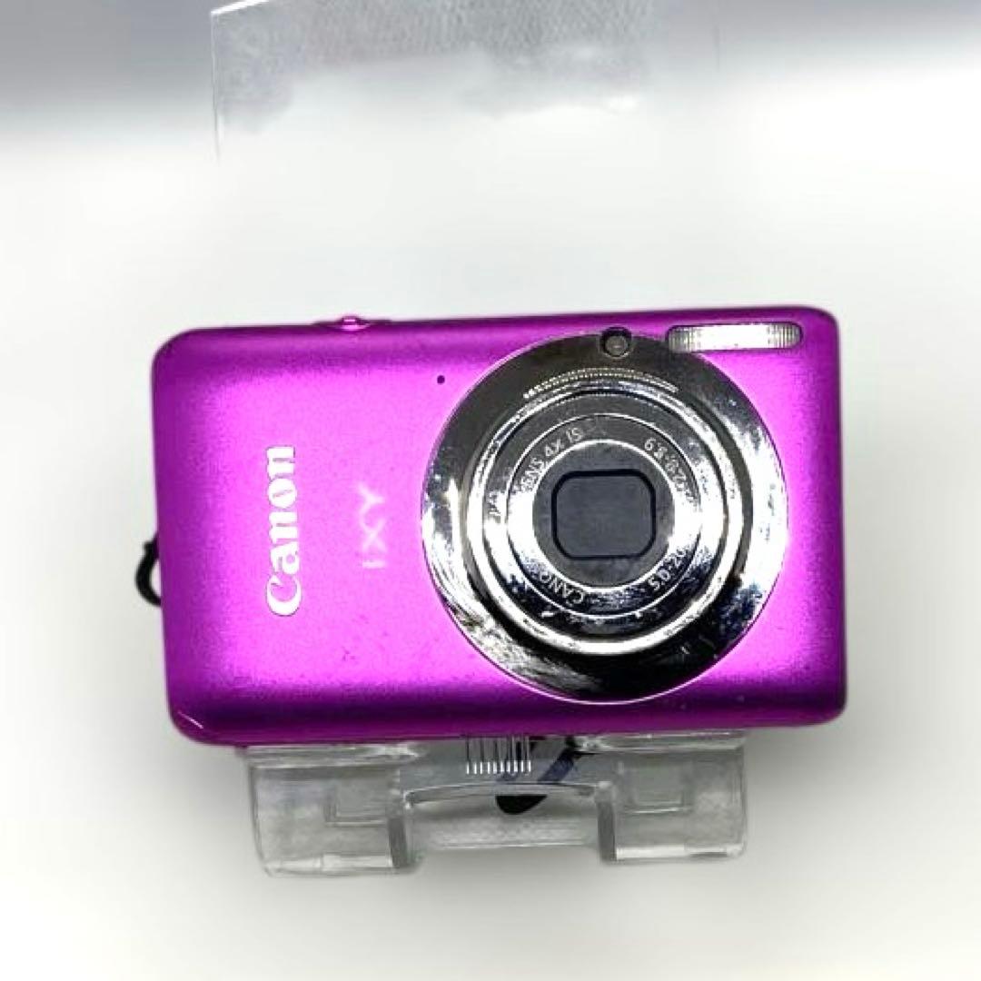 CANON IXY210F PC1588 デジタルカメラ ピンク 動作未確認