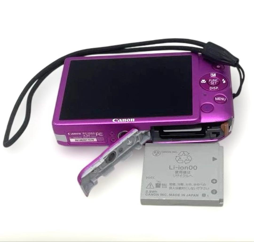 CANON IXY210F PC1588 デジタルカメラ ピンク 動作未確認