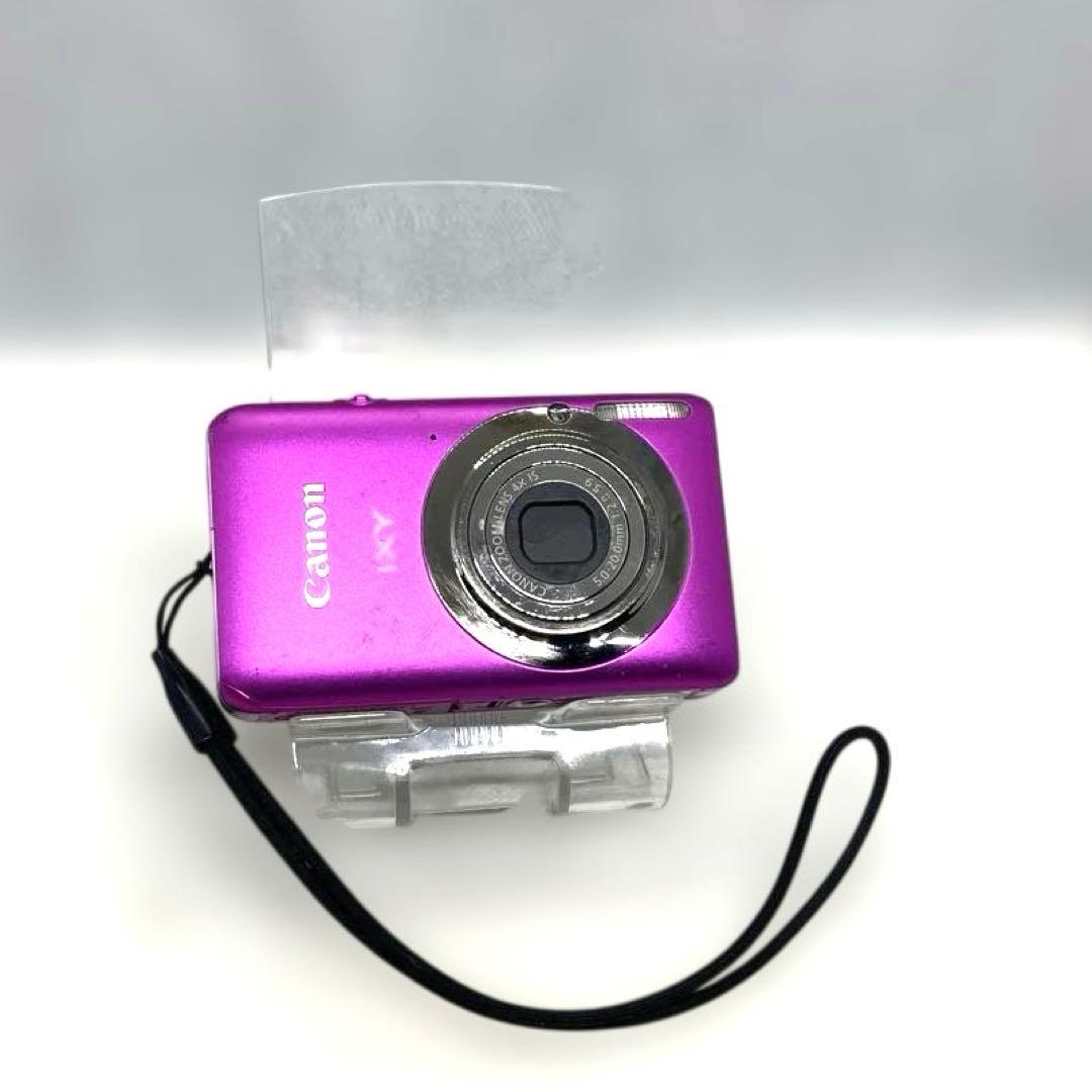 CANON IXY210F PC1588 デジタルカメラ ピンク 動作未確認