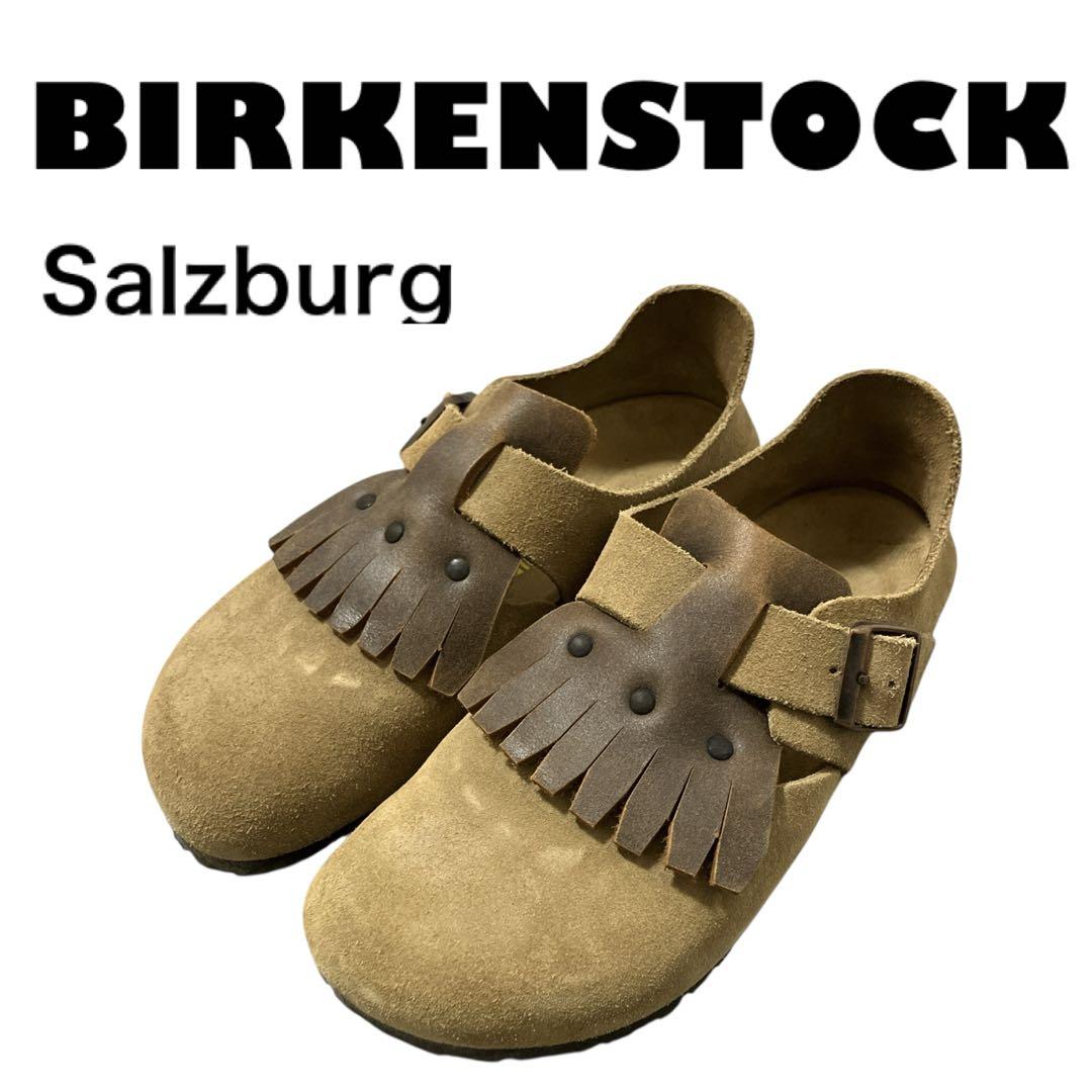 #303 ビルケンシュトック サボ サンダル フリンジ 廃盤 ザルツブルグ 36