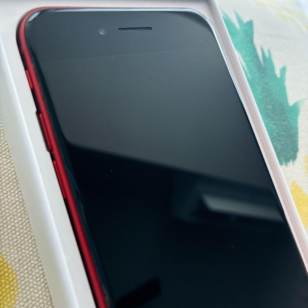 iPhoneSE 第3世代 レッド 128GB SIMフリー 箱&付属品あり