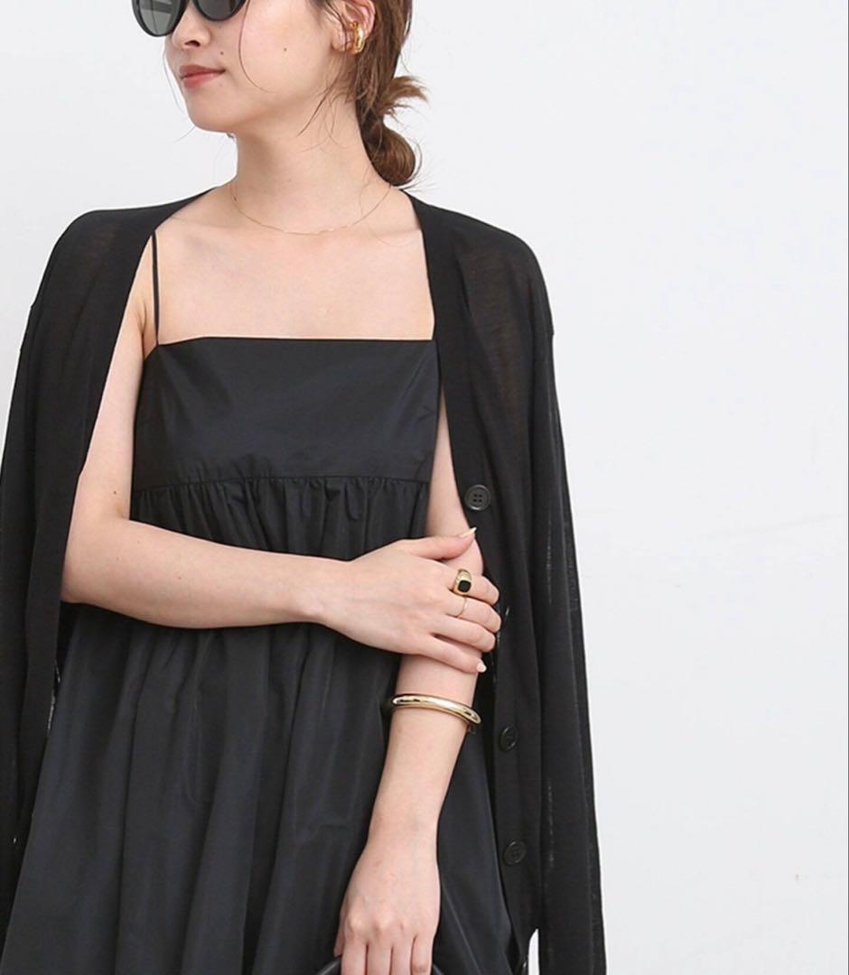 Deuxieme Classe Taffeta Camisole ドレス 38