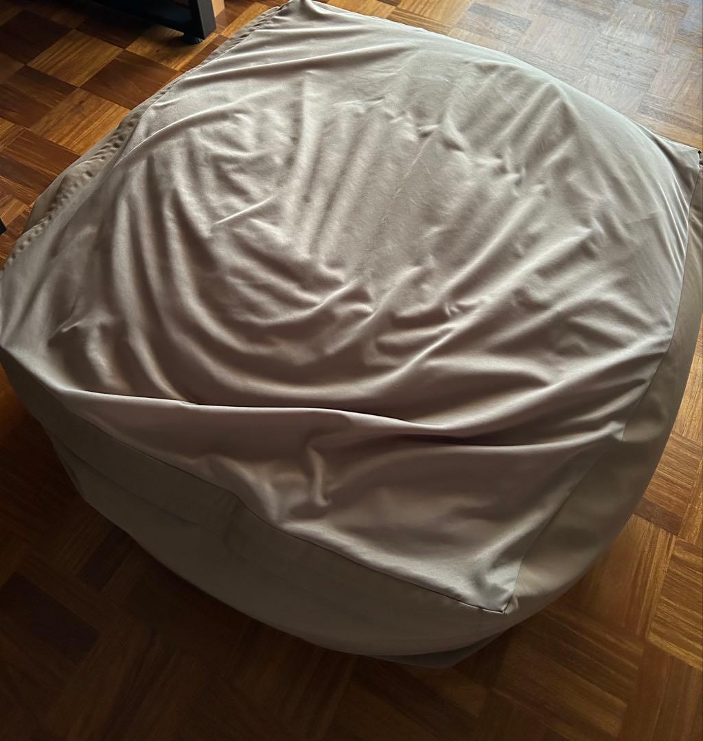 ジュンコ　無印良品　体にフィットするソファ&カバー　65×65×43cm