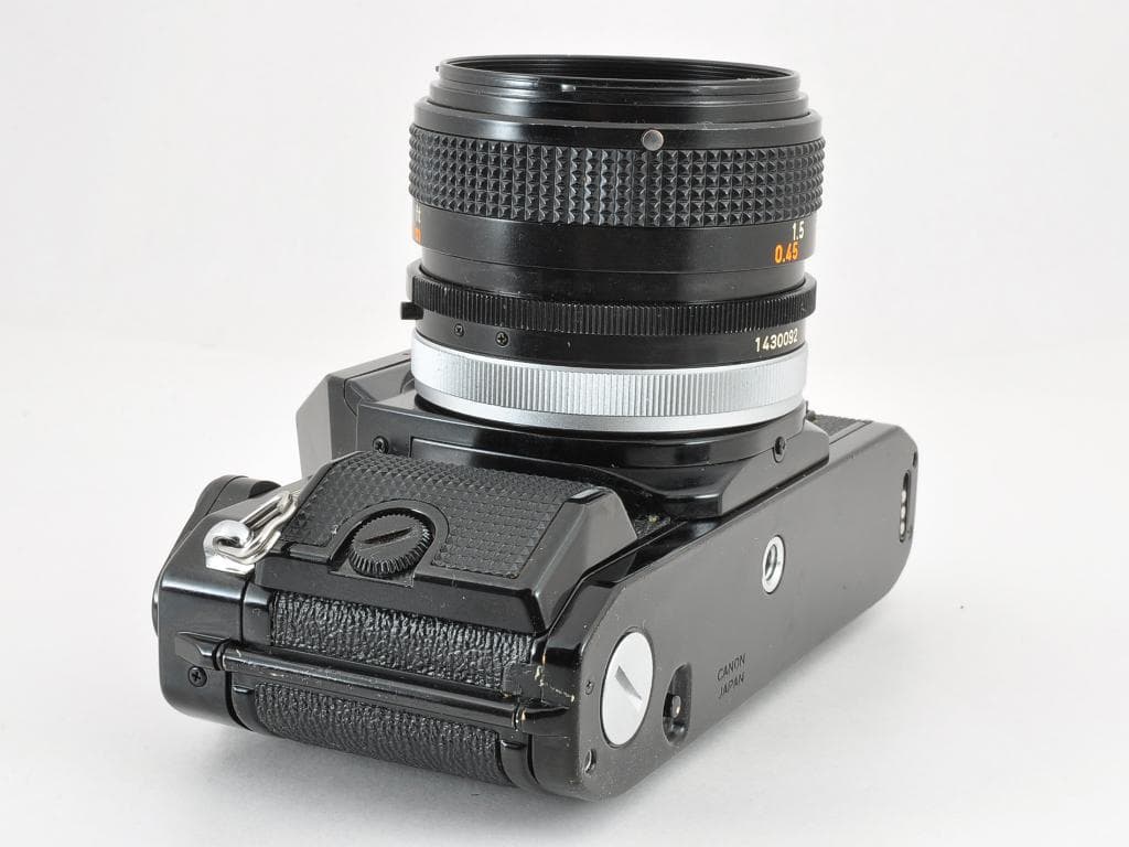 キヤノン AE-1 PROGRAM ブラック FD 50/f1.4 SSC 完動