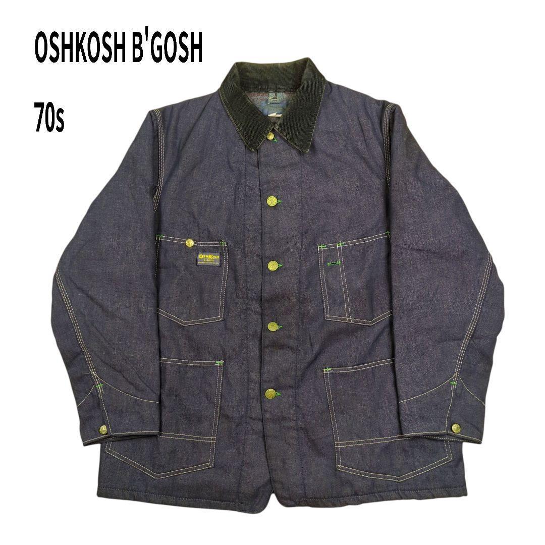 70s OSHKOSH B'GOSH デニム カバーオール ブランケット 44