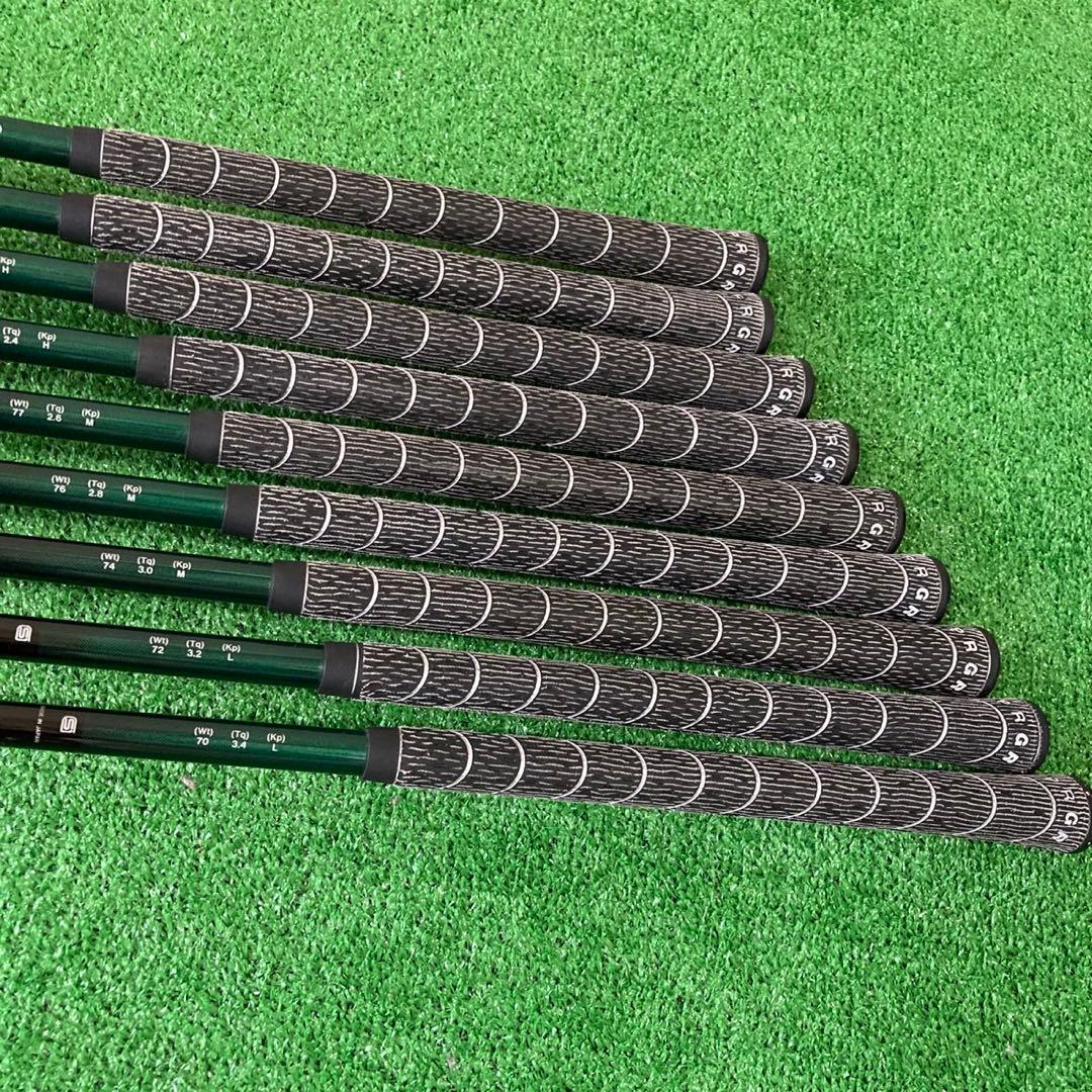 PRGR DATA811 三浦技研 3〜9PS 9本セットM-40