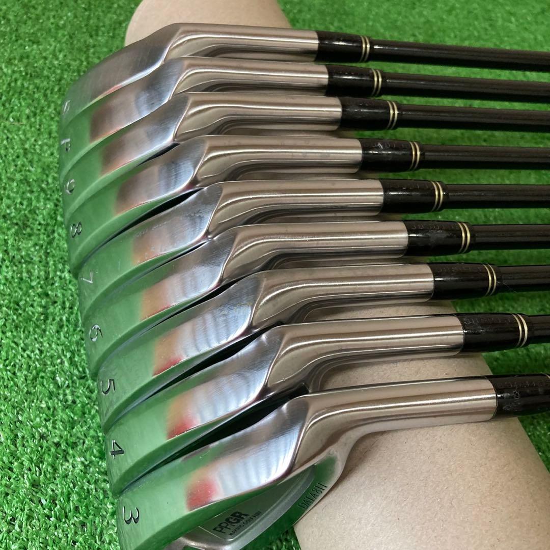 PRGR DATA811 三浦技研 3〜9PS 9本セットM-40