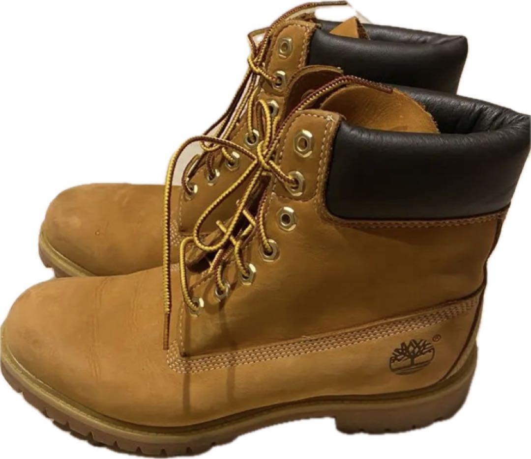 Timberland 6インチ　イエローヌバック　ブーツ　27cm