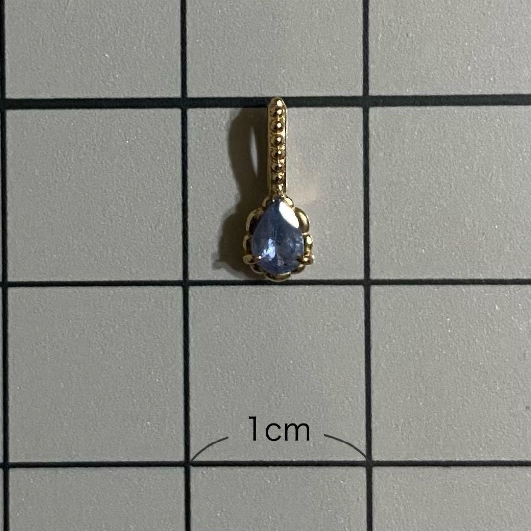 NOIR DE POUPEE K10 タンザナイトネックレス チャーム