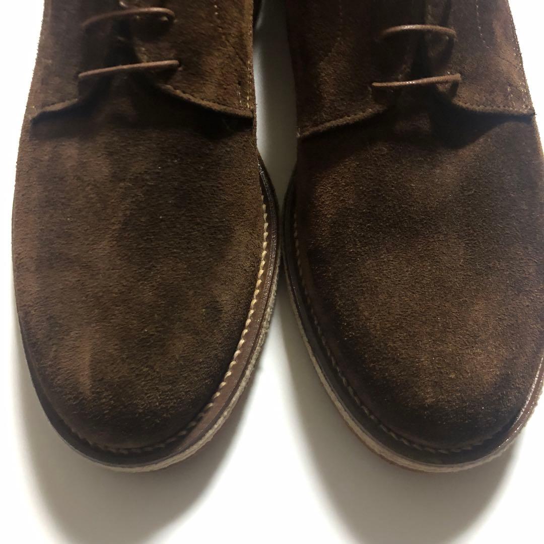 イヴ・サンローラン　スウェードメンズシューズ