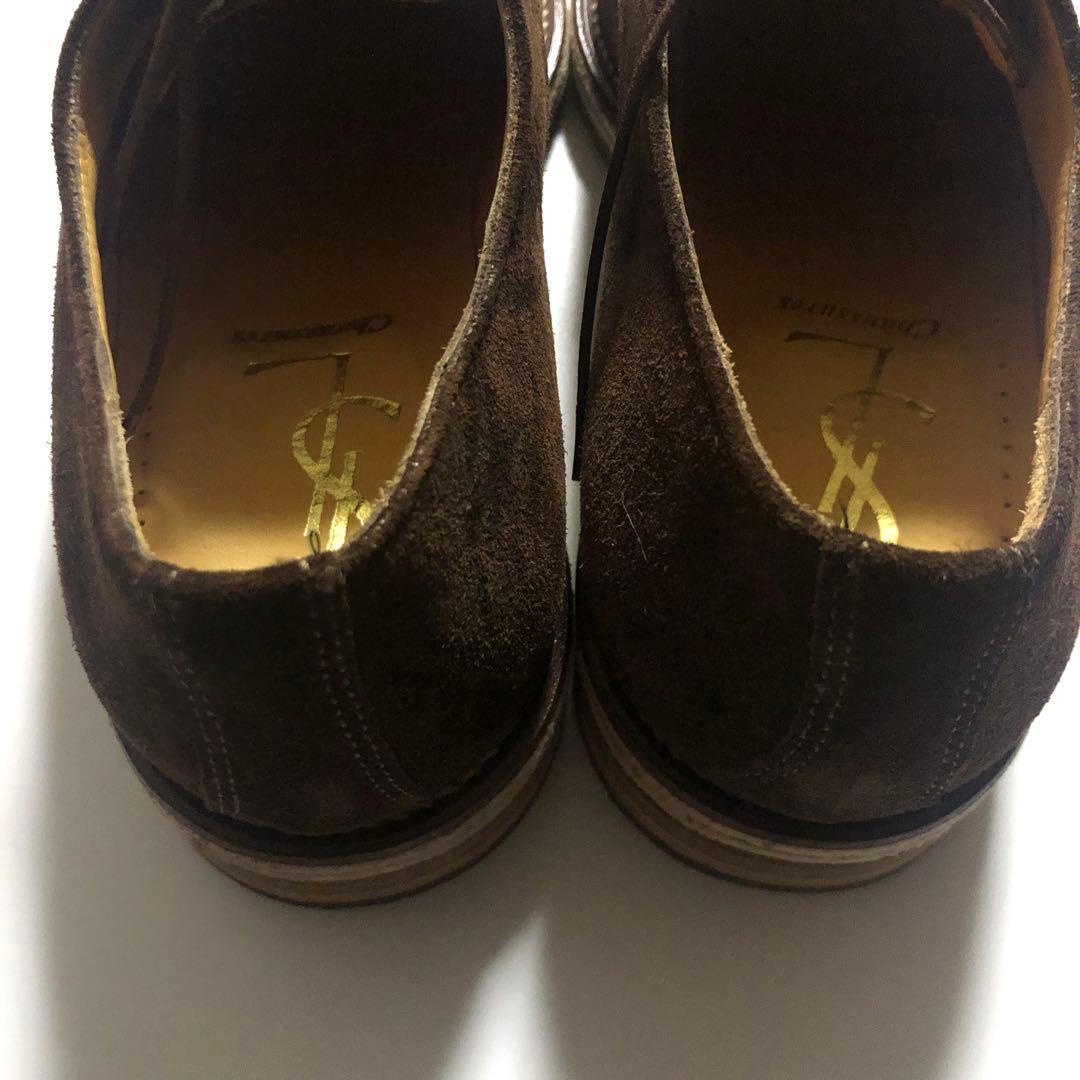 イヴ・サンローラン　スウェードメンズシューズ