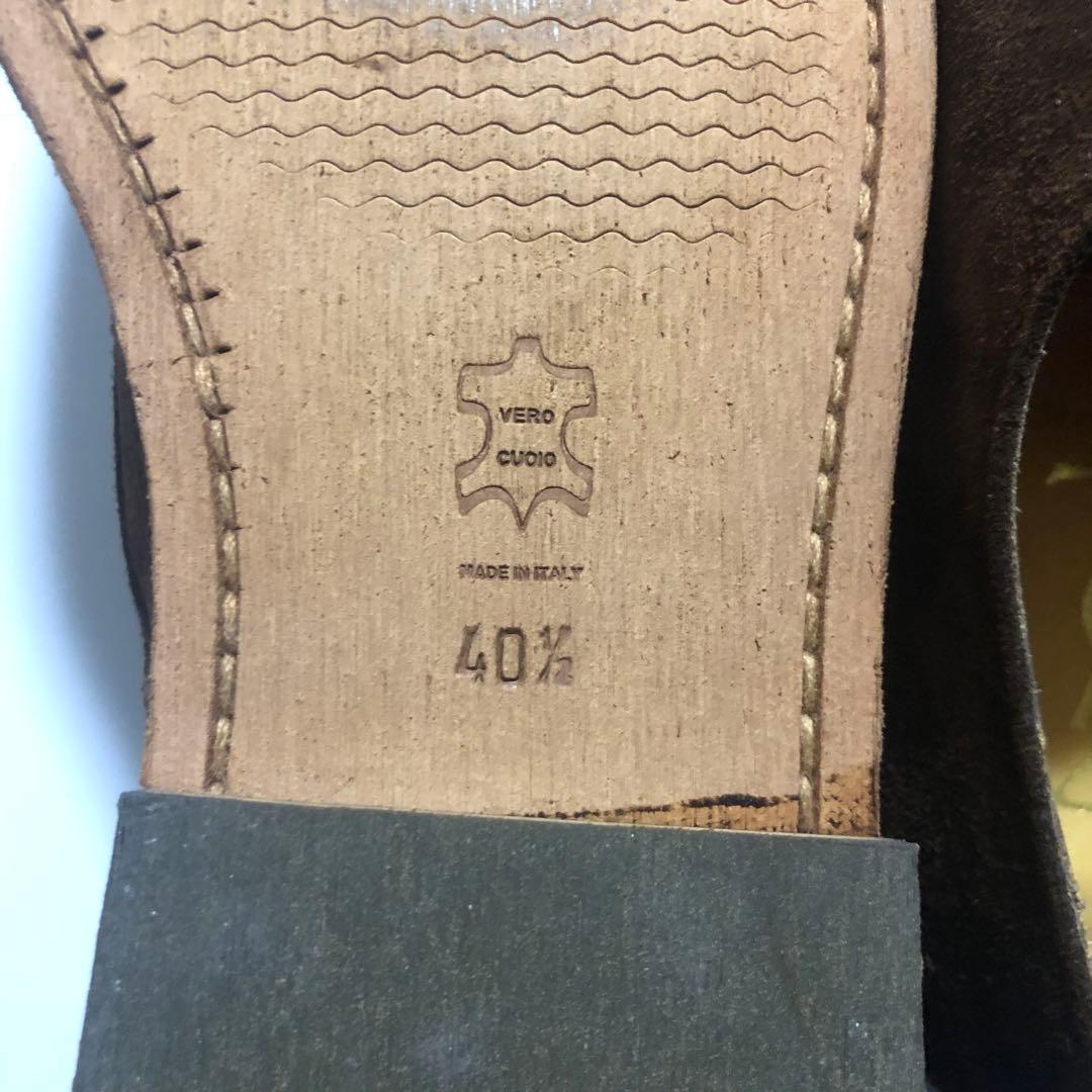 イヴ・サンローラン　スウェードメンズシューズ