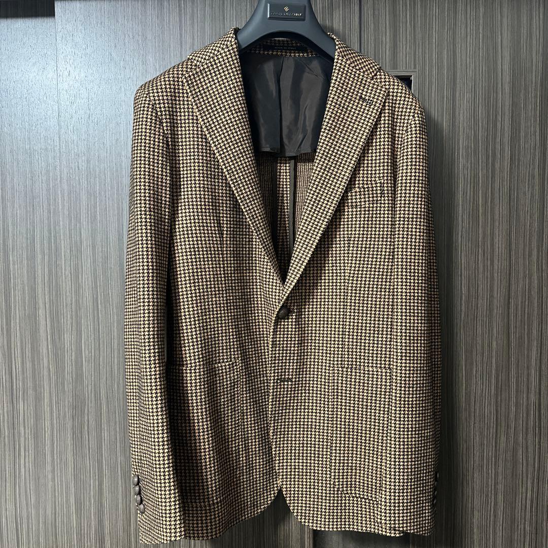 タリアトーレ　ハウンドトゥース ジャケット　48