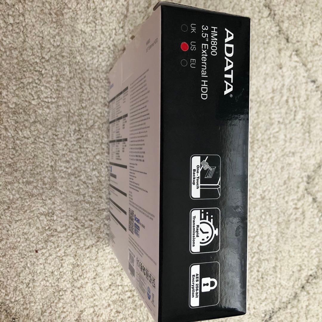 ADATA HM800 8TB 外付けHDD