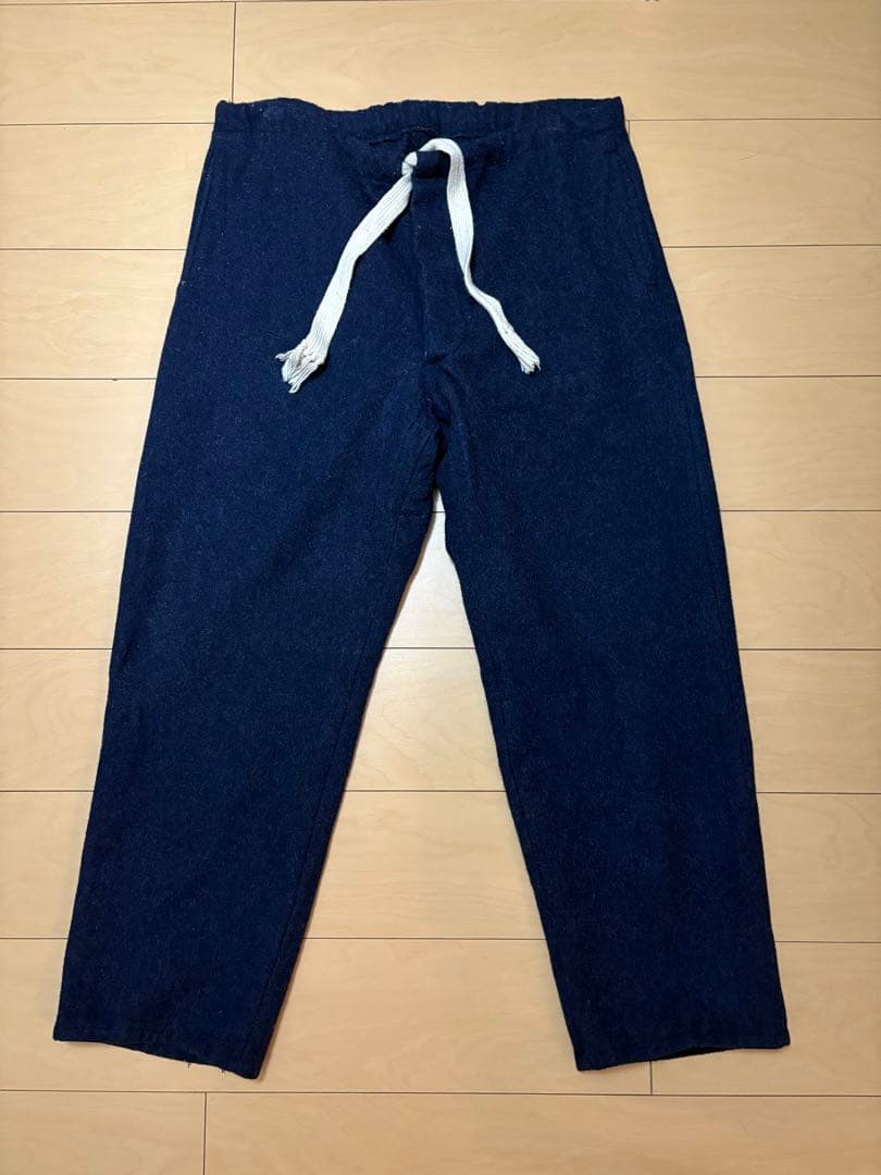 SSA フランス軍　ウールホスピタルパンツ 2B 40s