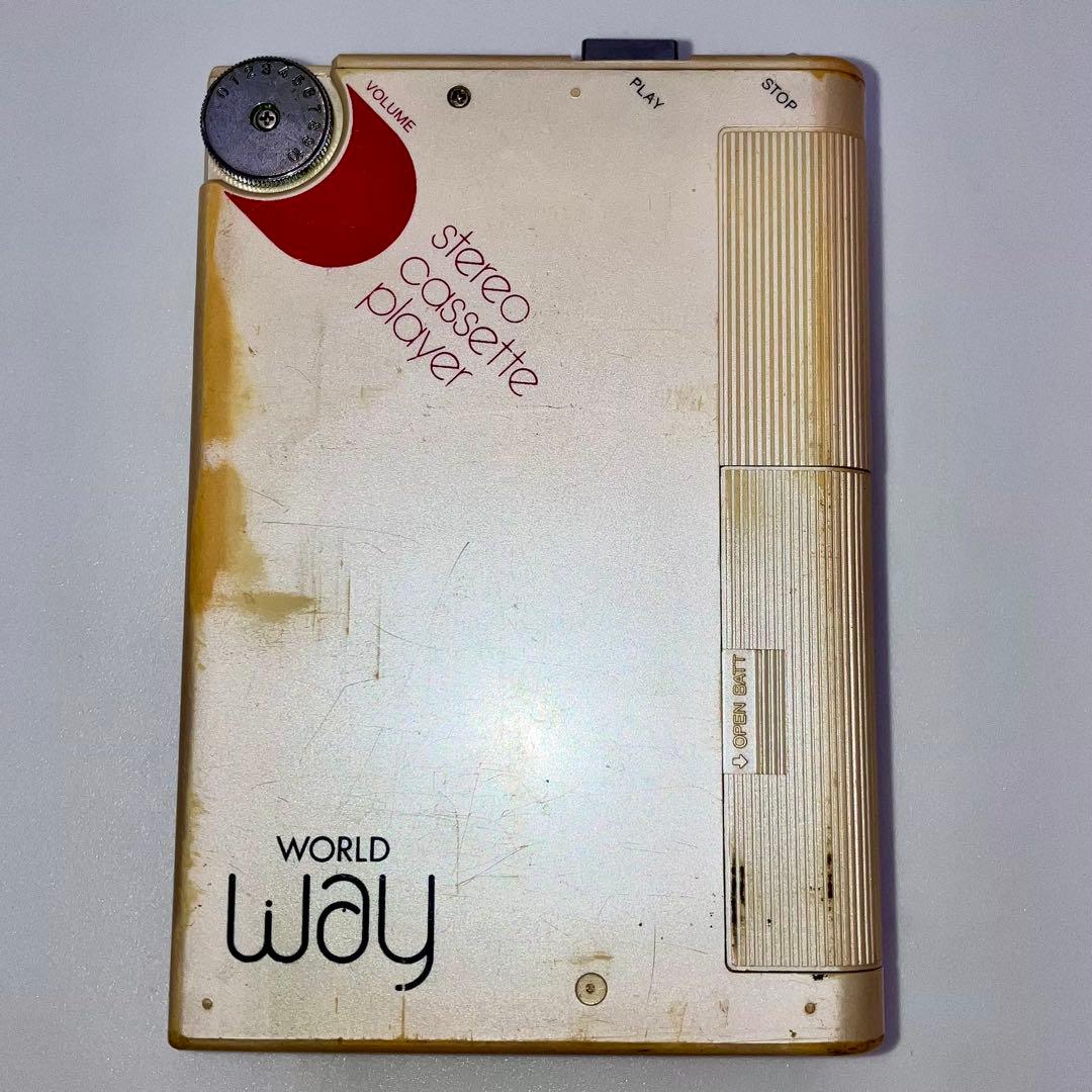 National RQ-WJ1 ステレオカセットプレーヤー　ジャンク