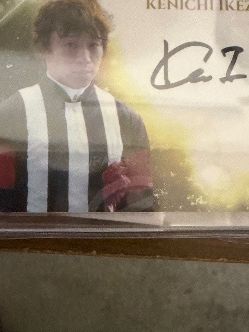 ホースレーシング　ホッコータルマエ DNAカード　池添謙一直筆サインカード