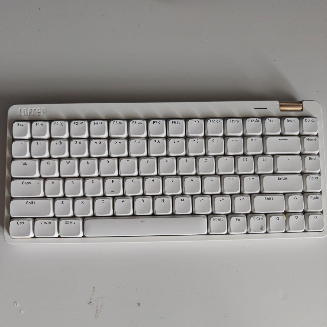 キーボード Lofree FLOW Lite 84 White