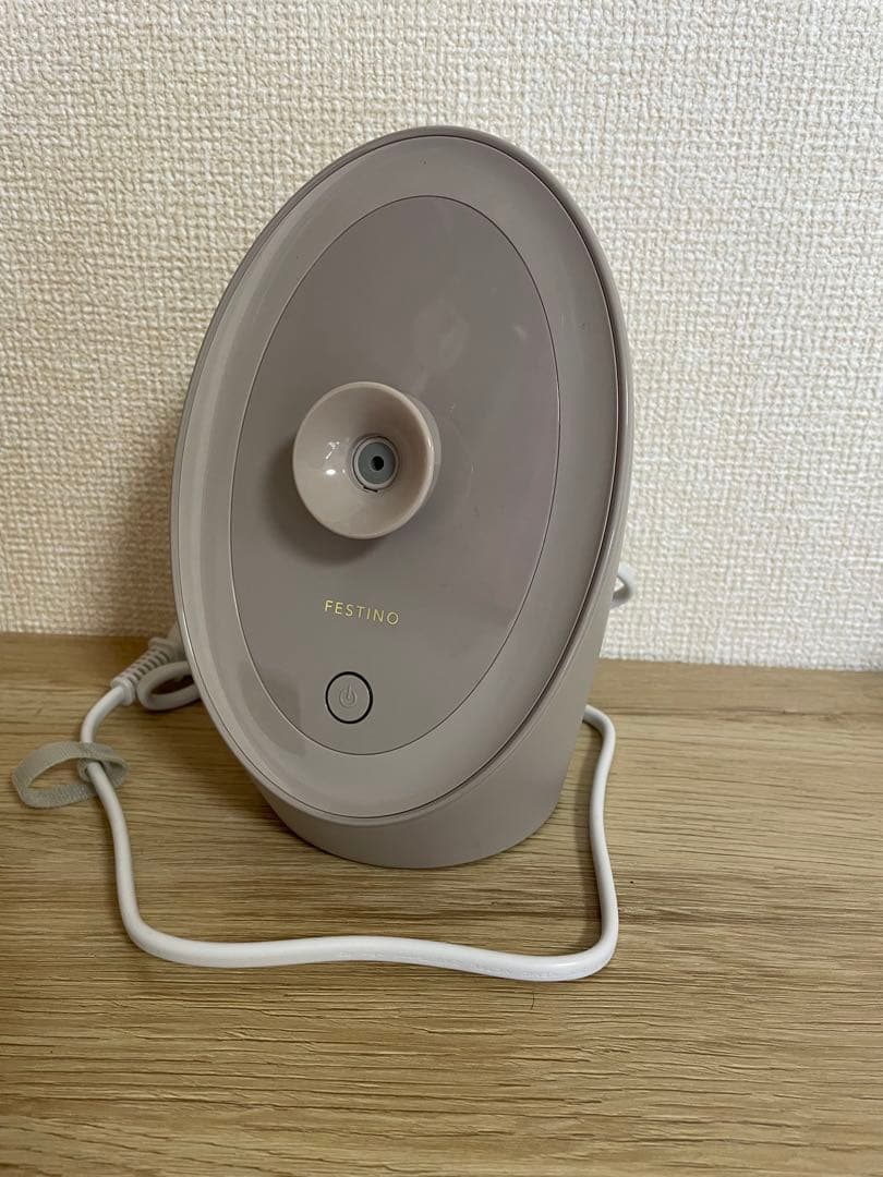 FESTINO フェイススチーマー グレー