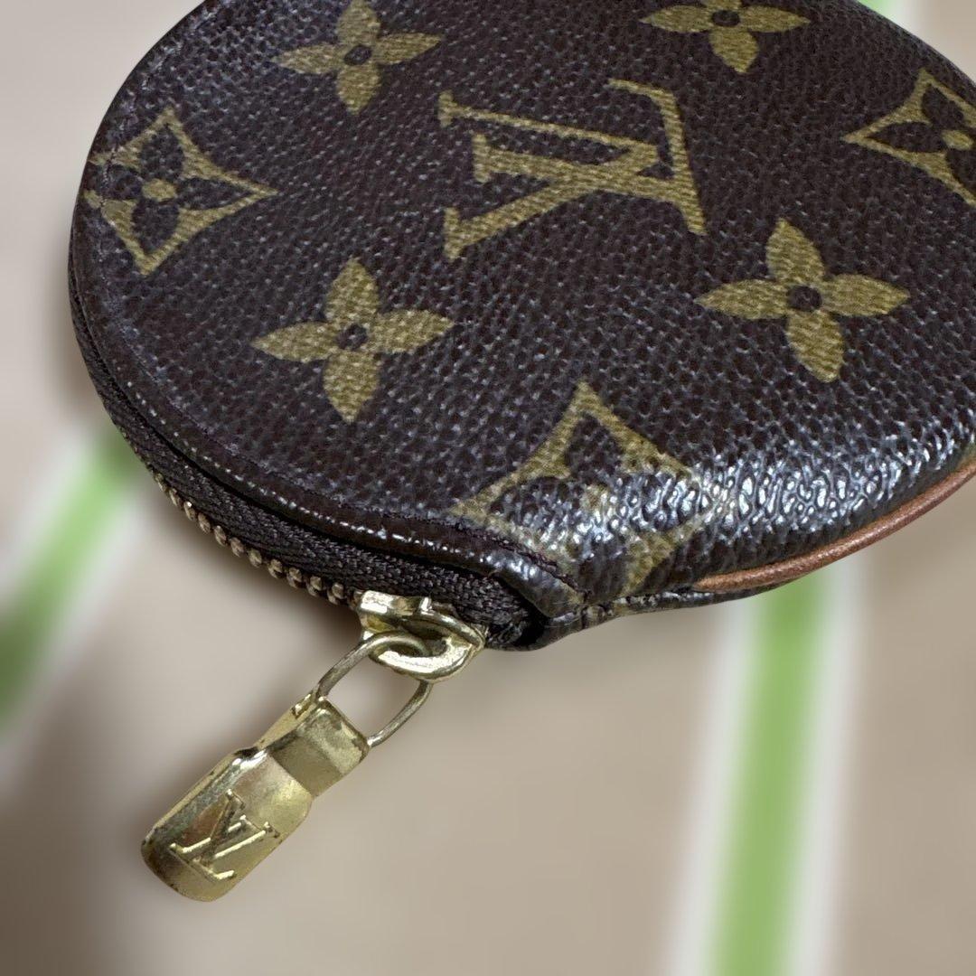 ルイヴィトン ポルトモネロン ケース モノグラム 丸型