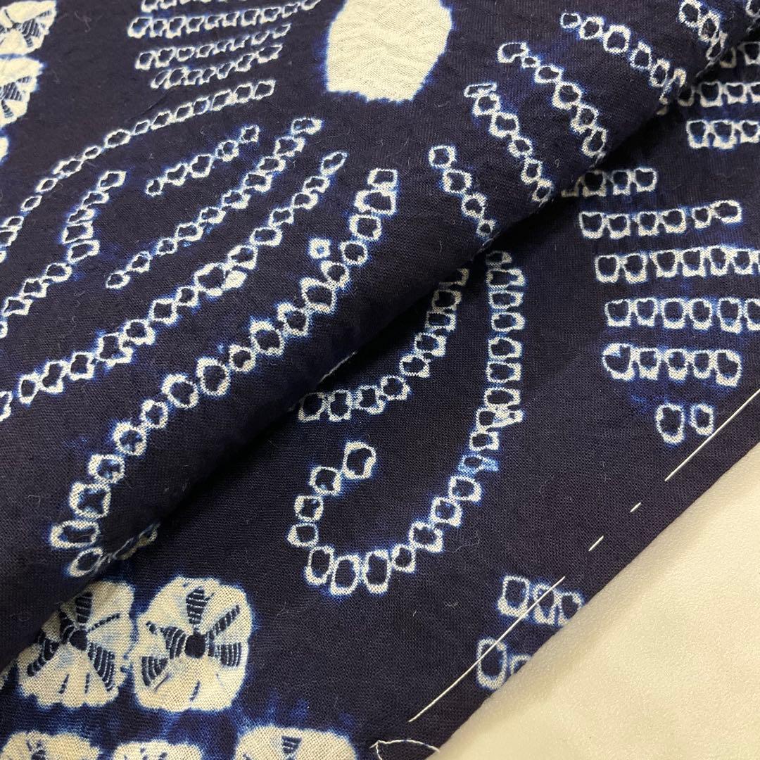 ２点購入者ページ有松鳴海絞り◆木綿◆総手絞り◆仕付け糸◆裄63丈158