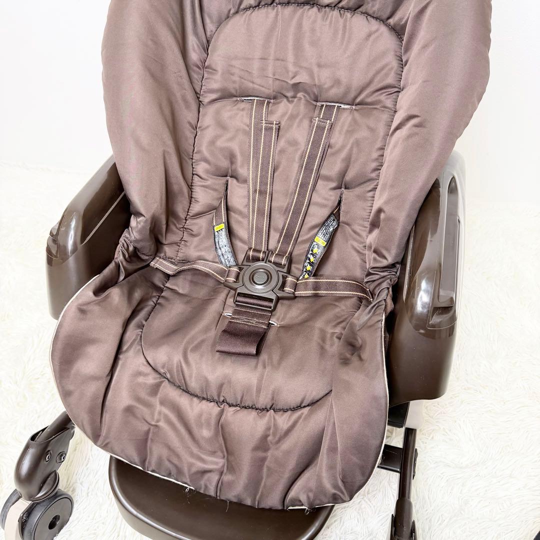 美品 Combi ネムリラAT BEDi 電動 ハイローチェア オートスイング