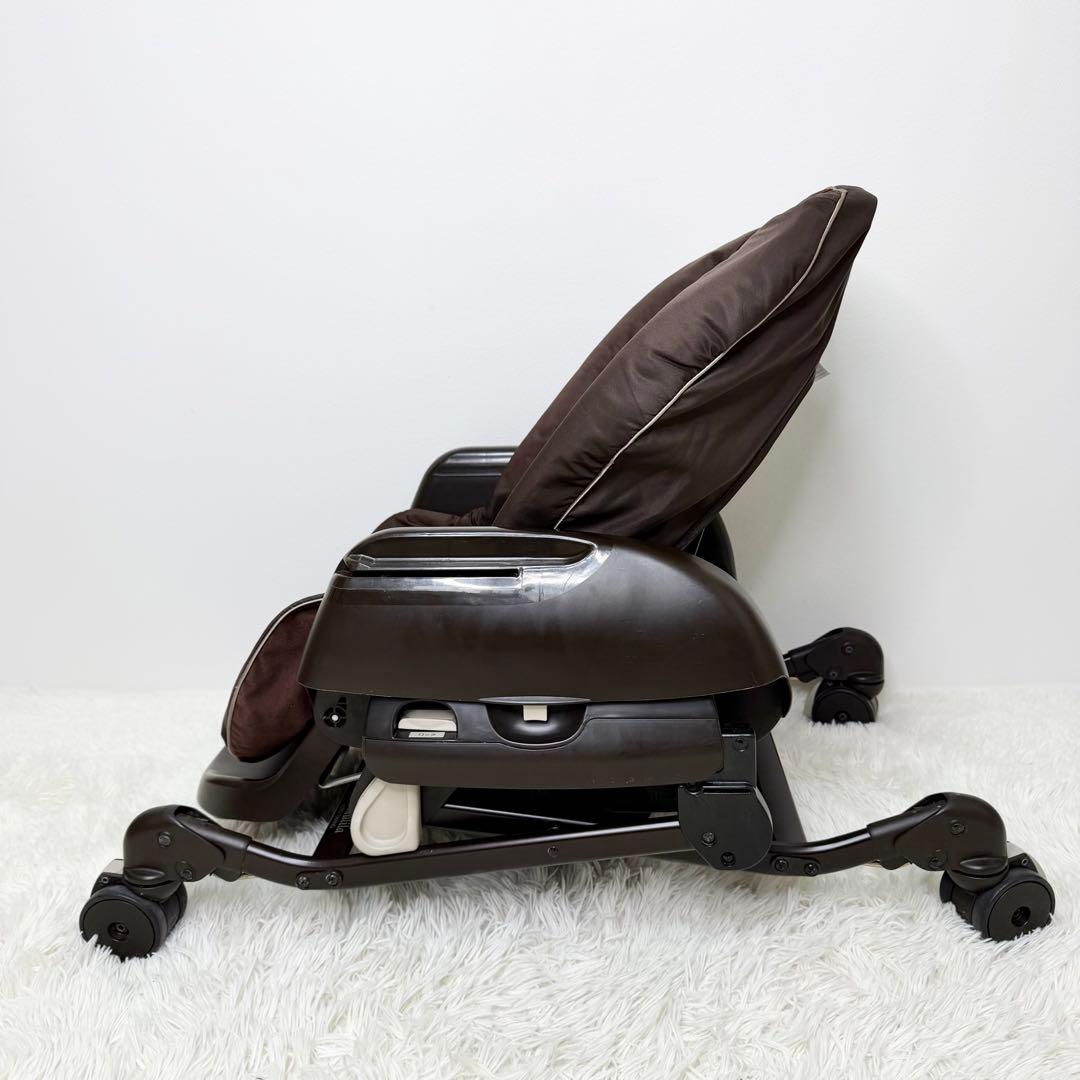 美品 Combi ネムリラAT BEDi 電動 ハイローチェア オートスイング