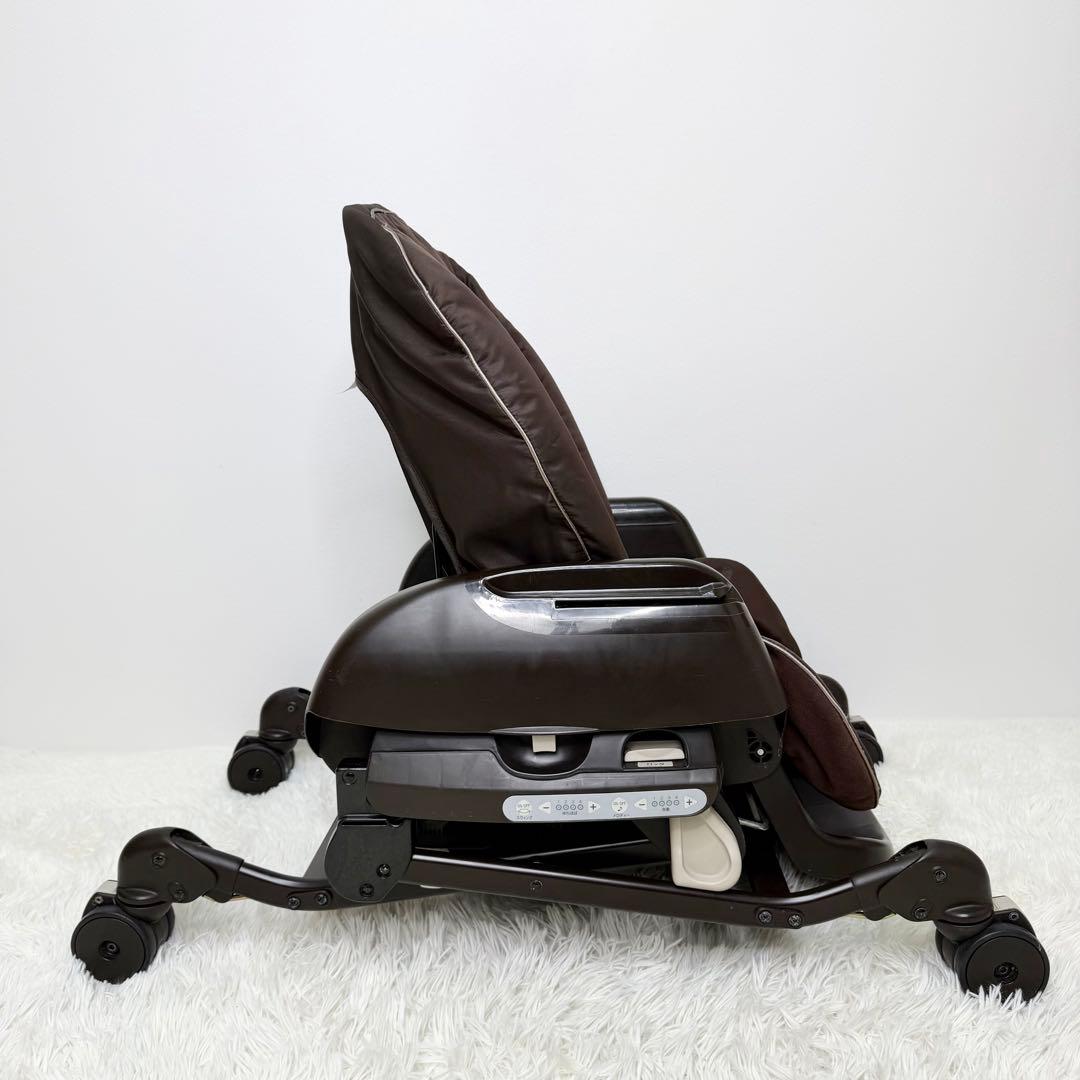 美品 Combi ネムリラAT BEDi 電動 ハイローチェア オートスイング