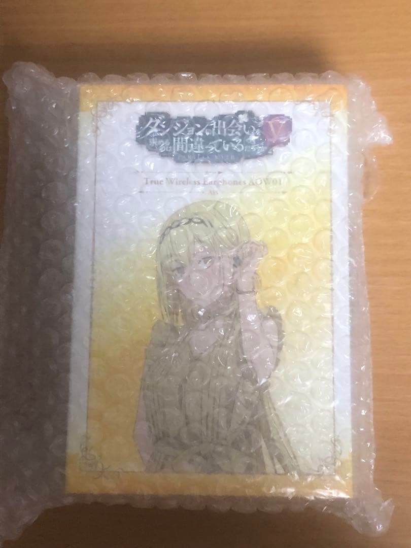 新品　ダンまち アイズ モデル ONKYO ワイヤレスイヤホン 大西沙織
