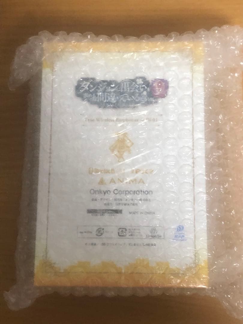 新品　ダンまち アイズ モデル ONKYO ワイヤレスイヤホン 大西沙織