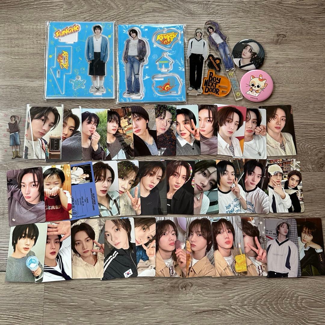 BOYNEXTDOOR ソンホ トレカ アクスタ 缶バ まとめ売り