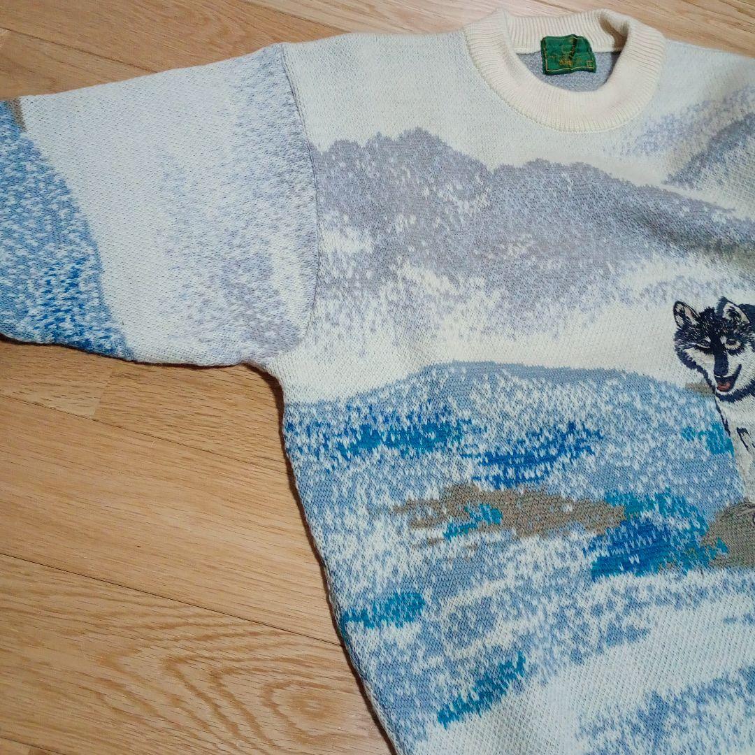 チャーミーおまとめページ　シベリアンハスキー　セーター　Lサイズ2種類