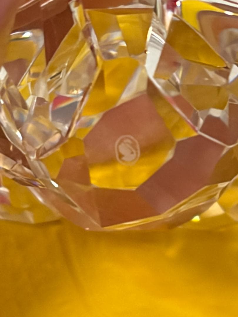 スワロフスキー てんとう虫　 KRISベア Good Luck Bear　置物