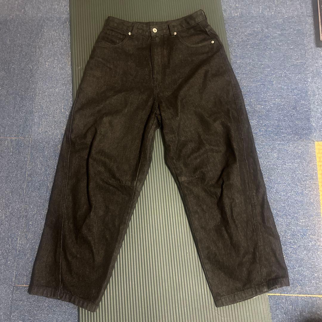 NoRemid 初期ブラックデニムパンツ　Mサイズ