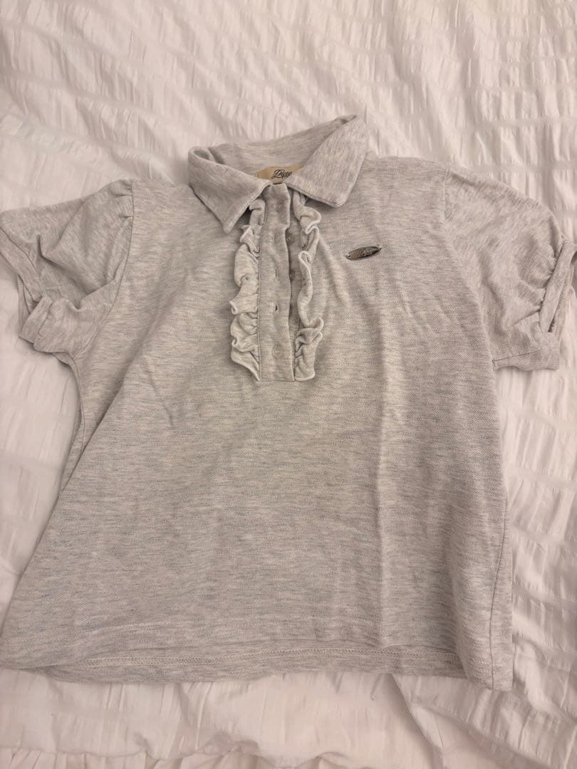 Lure you in パフフリルポロシャツ 越智ゆらの